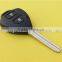 Toyota Carola smart remote key shell blank case with Toy43 blade