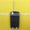 2 button flip folding car key remote shell case for Toyota key cover