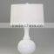 2015 UL Lighting silver table lamp for indoor decorative