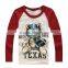 New! Hot! 2014 Wholesale 100% Cotton Long Sleeve Kids T-Shirt With Prints (lyt-0400060)