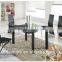 Z608-1 Hot sale chrome legs hotel high back PVC Dining Chair