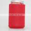 Neoprene beer bottle holder ,T-shirt can cooler,RED neoprene can cooler