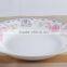 New bone china soup dishes,hongshun porcelain plate bulk