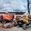 High efficiency powerful diesel granite drilling rig for borehole