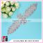 HC-4923 China Guangzhou Hechun Bling Bead Rhinestone Iron on Crystal Applique for Wedding Clothes