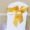 Fancy chair sashes for weddings bowtie chair sash colorful chair sash                        
                                                                                Supplier's Choice