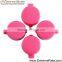 Replacement pink controller buttons kit for PS4 action buttons