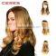 2016 New Arrival Large Stock Ombre Afro Full Lace Wig Human Hair Wig