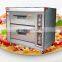 2 deck 4 trays gas oven with stone,bakery equipment