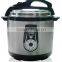 Top pressure cooker with safey valve