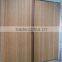 Bamboo folding door