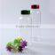 good quality clear borosilicate glass water bottle With round bottom & colorful screw cap                        
                                                Quality Choice