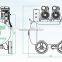 2HP mure oil free dental portable air compressor(TW7502)
