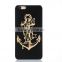 China Supplier Custom Design Black bamboo Engraving Real Wood for iPhone 6 case