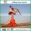 High Efficiency Low Cost Single Luffing Jib Jetty Portal Crane 16Ton