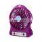 2016 new gadgets promotion battery operated fan, Desk mini fan with USB chargeable