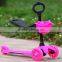 2016 new ride on toys children kids baby kick scooter foot scooter with PU wheel