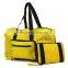 Reusable Polyester fashion Foldable Travel Bags with strong handle