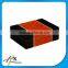 Shiny Gloss Lacquered Screen Printing Logo Cigar Box for Family Use