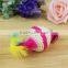 QQ Pet Factory Cat Toy Sisal Scratch With Colorful Feather Sisal Ball Cat Toy