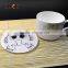 small exquisite light transparent for hotel acrylic coaster