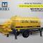 HBT80 diesel power concrete trailer pump