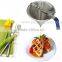 2mm 4mm 6mm Heavy Duty Stainless Steel Muffin Batter Funnel