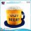 cheap wholesale selling halloween hat beer cap bottle carnival hats