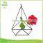 Diamond Geometric Candle Flower Jewelry Planter Holder Colored Minimal Decor christmas wedding india god wall hanging decoration