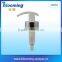 Soap and lotion dispenser pump for bathroom and kitchen accessory