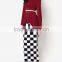 OEM supply black white strip high quality women muslim dress