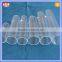 Heat resistant large diameter quartz glass test tube