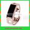 Golden Luxury Smart Watch D8 fashion Bluetooth bracelet for men