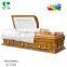 Trade Assurance SGS certified wholesale factory funeral wooden casket
