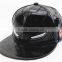 Iron Man cartoon leather snapback hat