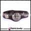 Snap on Buckle Leather Bracelets Logo