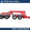 Heavy equipment transport hydraulic multi axle trailer for sale