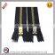 High quality metal slider zipper with semi auto lock slider