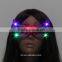 Nightclub bar Carnival Halloween Christmas party supplies plastic flashing LED glasses plastic glasses with light