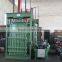 Cardboard baling press machine