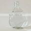 100ml transparent flat-shaped glass liquor empty bottles with twist lid