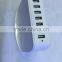 9.5A US UK EU plug 7 port USB charger desktop charging station