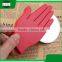 Promotional gifts wholesale hand shaped plastic pizza cutter fork