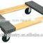 30"X18" hardwood Mover Dolly with carpet ends