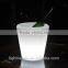 factory made white led lighting with outdoor ice bucket with led light