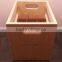 Trade assurance Cheap antique display wooden packing crate box for chocolate block