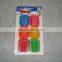 Plastic refrigerator magnetic clips with 6pks