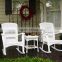 3 Piece Deck and Patio Rock Chair And Table Set Furniture