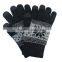 Fashion universal true touch screen glove, personalized knitting warm gloves