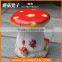 Modern Fashion New Desigbn Colorful Round Fiberglass Mashroom Table